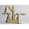 Kingston Brass KS1602TAL 4" Centerset Bathroom Faucet, Polished Brass KS1602TAL - alternate 2